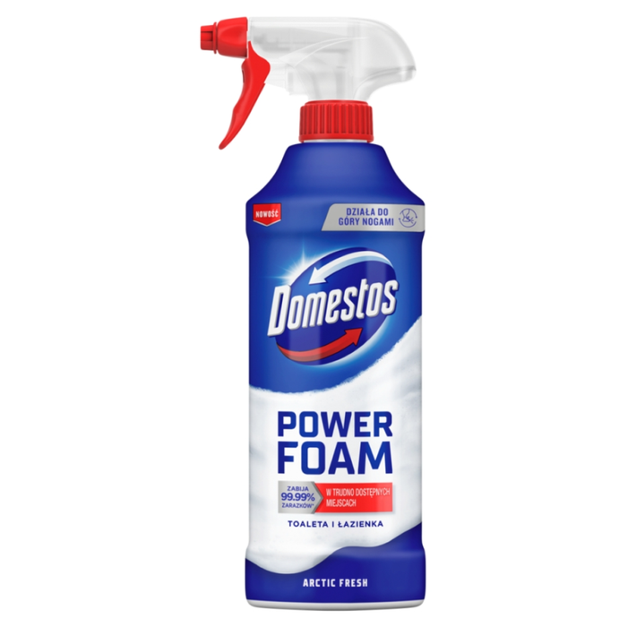 DOMESTOS POWER FOAM czyszcząca piana toaleta i łazienka Arctic Fresh 450 ml main product photo