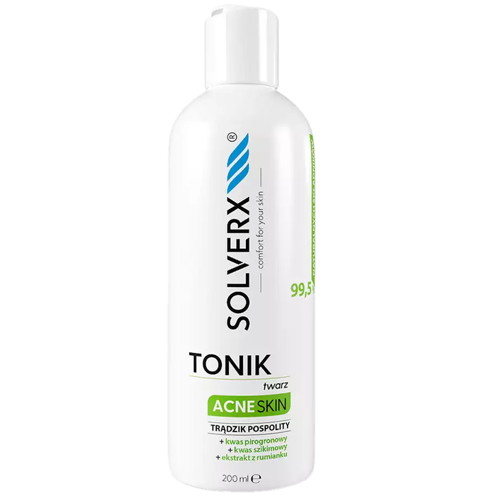 SOLVERX TONIK DO TWARZY ACNE SKIN 200ML main product photo
