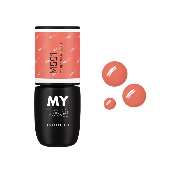Lakier Hybrydowy M591 My Glamour Trend 1 szt. main product photo