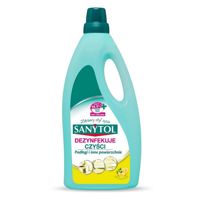 Sanytol płyn do mycia świeżość cytryny 1l main product photo