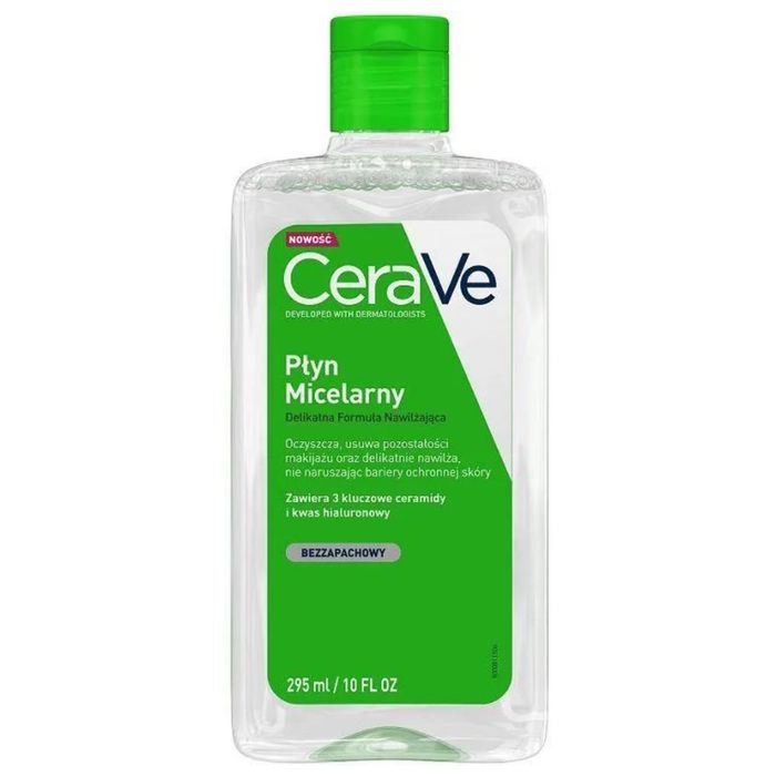 Cerave Micellar Cleansing Water Oczyszczający Płyn Micelarny O Działaniu Nawilżającym 295ml main product photo