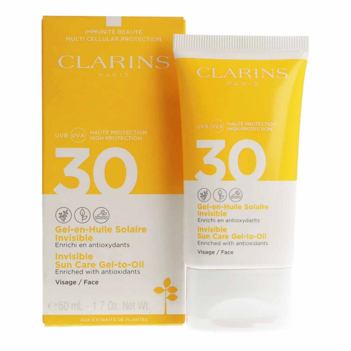 Clarins Sun Żel Do Opalania Twarzy Wzbogacony o Antyoksydanty 50 ml main product photo