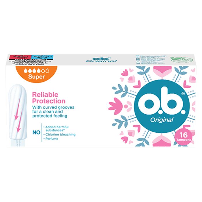 O.B. Original Super Tampony 16 sztuk main product photo