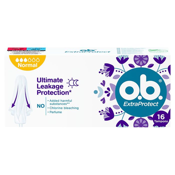 O.B. ExtraProtect Normal Tampony 16 sztuk main product photo