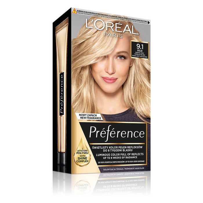 L’OREAL PARIS PREFERENCE Z VIKING BAR.JAS.BLON.POPIE main product photo
