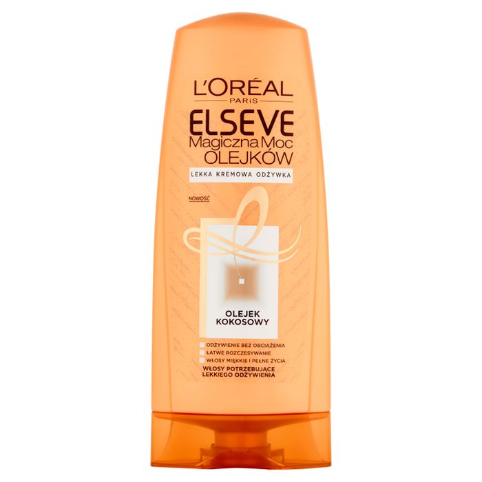 L'Oreal Paris Elseve Magiczna moc olejków Lekka kremowa odżywka 200 ml main product photo