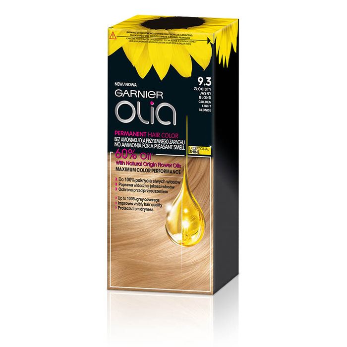 GARNIER OLIA  MINI 9.3 ZLOCI.JASNY BLOND main product photo