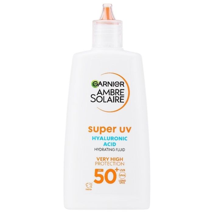 Garnier Ambre Solaire Super UV SPF50+ fluid do twarzy przeciw przebarwieniom 40 ml main product photo