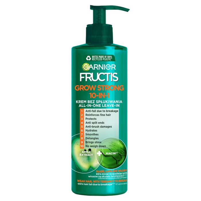 Garnier Fructis Grow Strong 10-in-1 Krem bez spłukiwania 400 ml main product photo