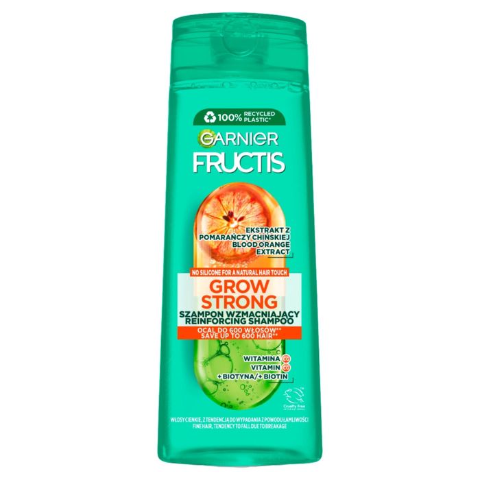 GARNIER Fructis Grow Strong wzmacniający szampon 400 ml main product photo