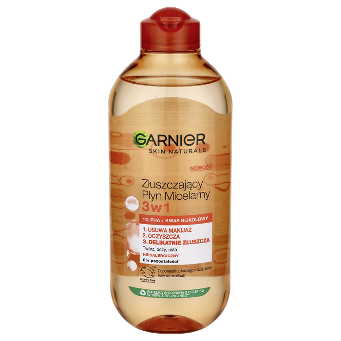 Garnier Micellar Water Delicate Peeling 400 ml main product photo