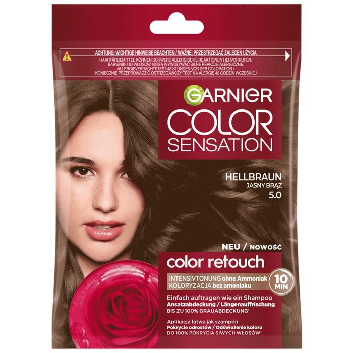 Garnier Color Retouch 5.0 Jasny Brąz szampon koloryzujący main product photo