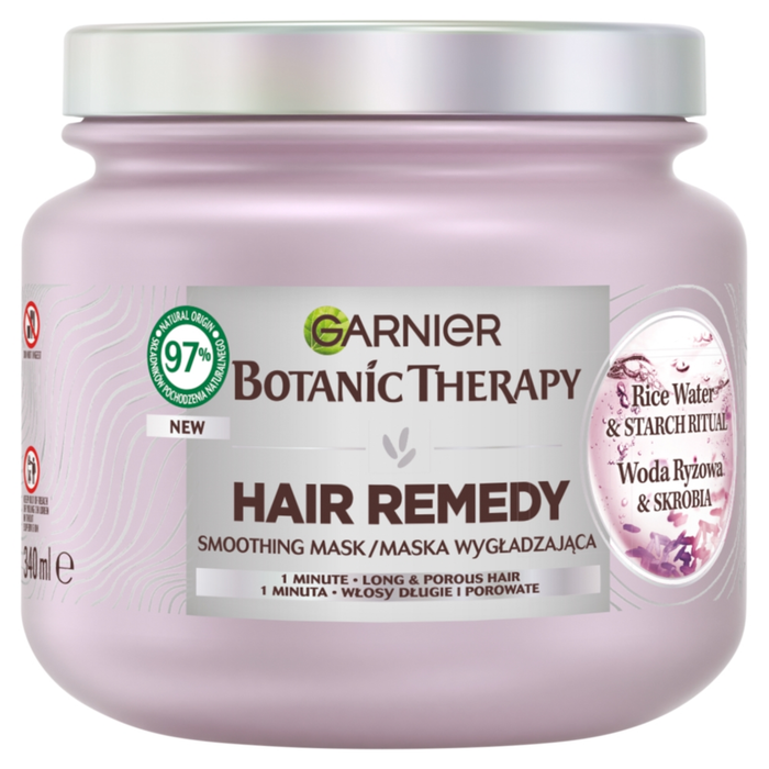 GARNIER HAIR REMEDY maska do włosów woda ryżowa i skrobia 340 ml main product photo