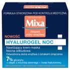 Mixa Hyalurogel Nawilżający krem-maska na noc 50 ml