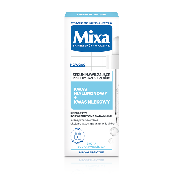 MIXA HYALURON ACID SERUM NAWILŻAJĄCE 30ML main product photo