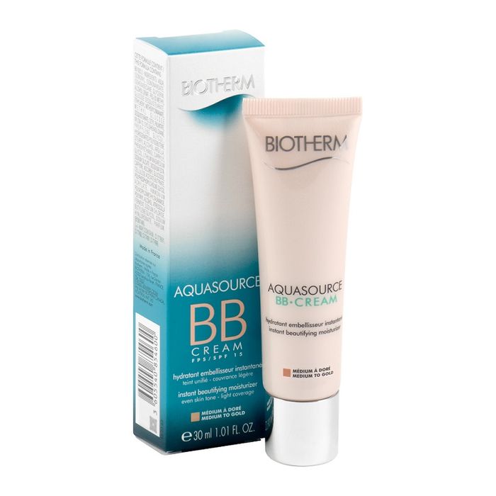 Biotherm Aquasource BB Cream Medium to Gold 30ml main product photo
