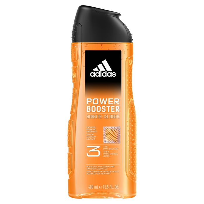 ADIDAS POWER BOOSTER żel do mycia 3w1 400ml main product photo