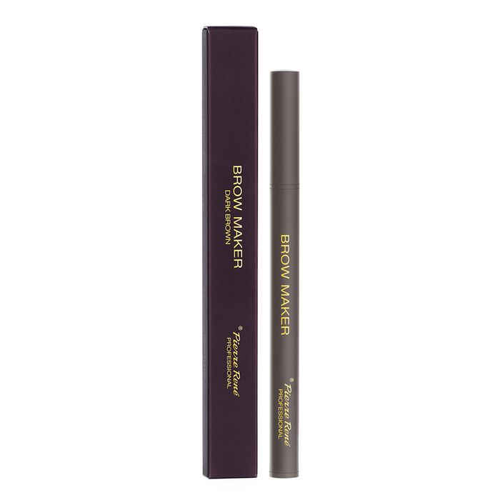 Pierre Rene Brow Maker Dark Brown pisak do brwi 0,5 ml  main product photo