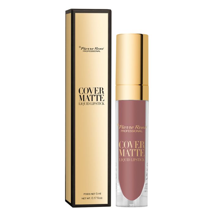 Pierre Rene Cover Matte Liquid Lipstick 03 Dusty Rose pomadka do ust 5 ml main product photo
