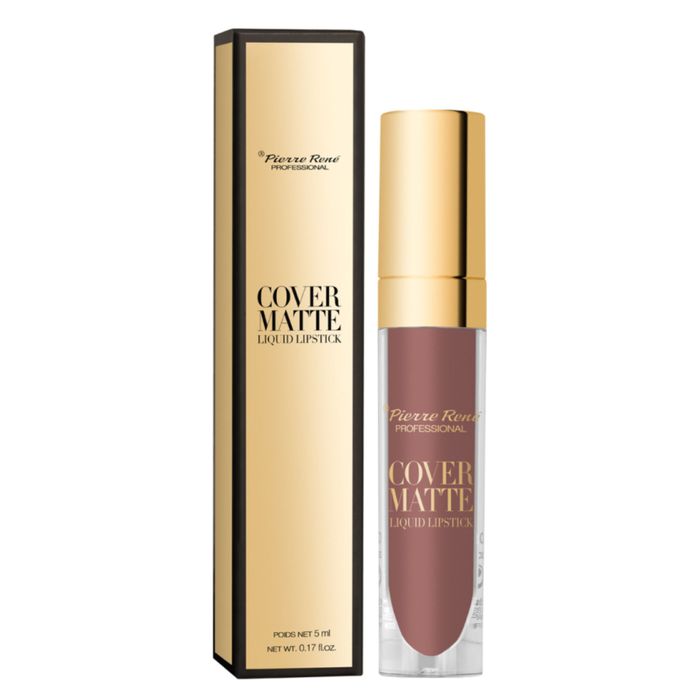 Pierre Rene Cover Matte Liquid Lipstick 05 Rosy Brown pomadka do ust 5 ml main product photo