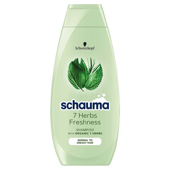Schauma szampon do włosów przetłuszczających 7 herbs  400ml main product photo