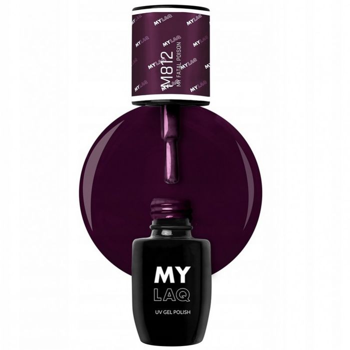 MYLAQ M812 My Fatal Poison lakier hybrydowy 5 ml main product photo