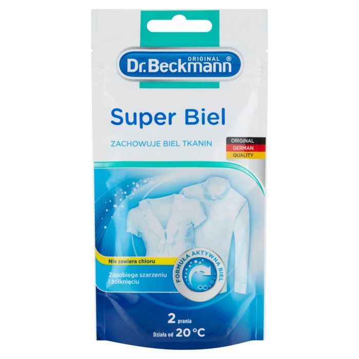Dr. Beckmann Super Biel Zachowuje tkanin 80 g (2 prania) main product photo