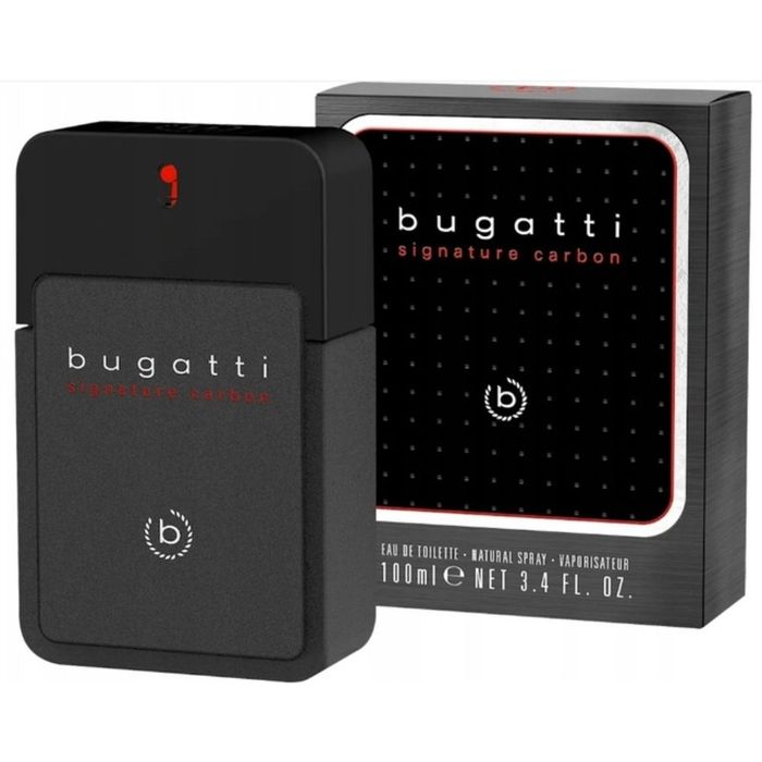 Bugatti Signature Carbon woda toaletowa męska 100 ml main product photo