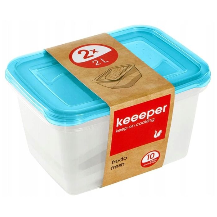 Keeeper Fredo Fresh zestaw 2 pojemników 2 l main product photo