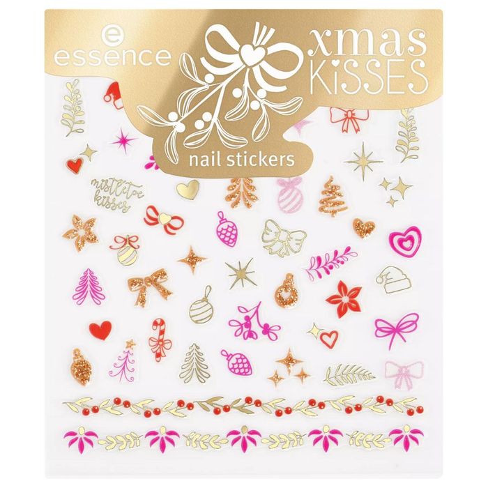 Essence naklejki na paznokcie Nail Stickers 01 Xmas Kisses main product photo
