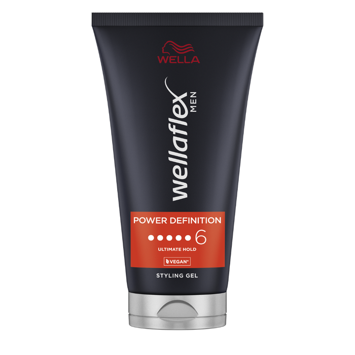 Wellaflex Men Power Definition Gel, Żel do włosów, Ultimate Hold, 150 ml main product photo