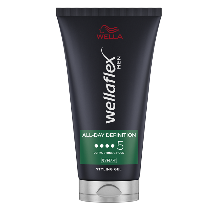 Wellaflex Men All-Day Definition Gel, Żel do włosów, Ultra-Strong Hold, 150 ml main product photo
