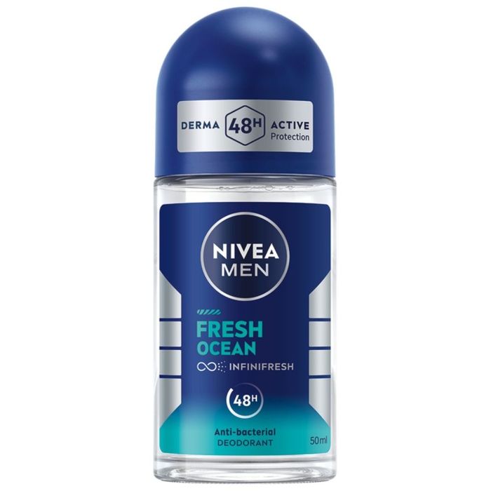 Nivea Fresh Ocean 0% Soli Aluminium Dezodorant Roll ON 50 ml main product photo