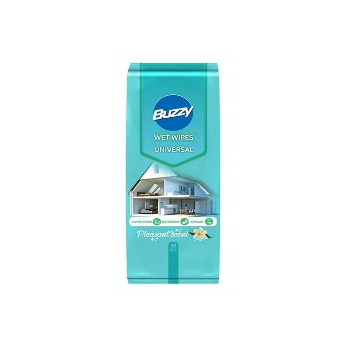BUZZY chusteczki nawilżane uniwersalne do sprzątania main product photo
