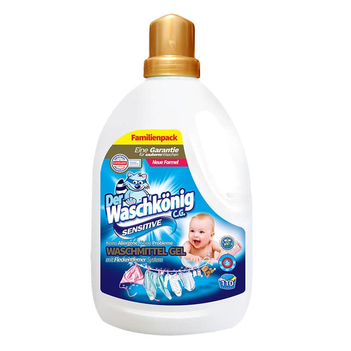 DER WASCHKONIG WASCHK.CG. SENSITIVE ZEL 3,305L 96WL main product photo