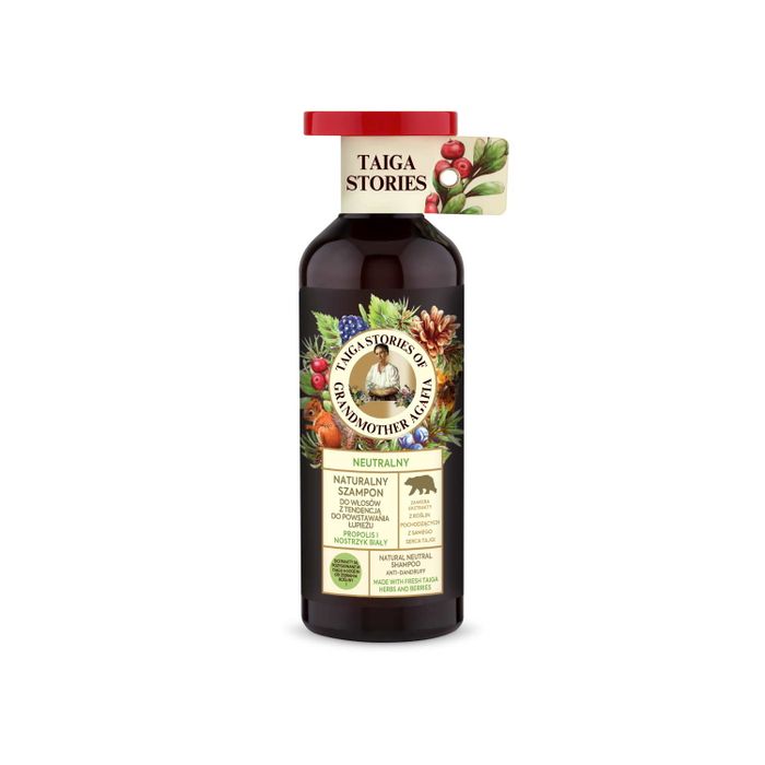 RECEPTURY BABUSZKI AGAFII TAJGA STORIES RBA SZAMPON PROPOLIS 500ML main product photo