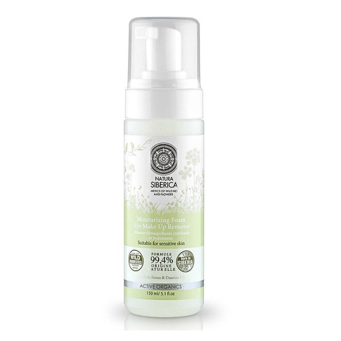 Natura Siberica nawilżająca pianka do demakijażu oczu 150 ml main product photo
