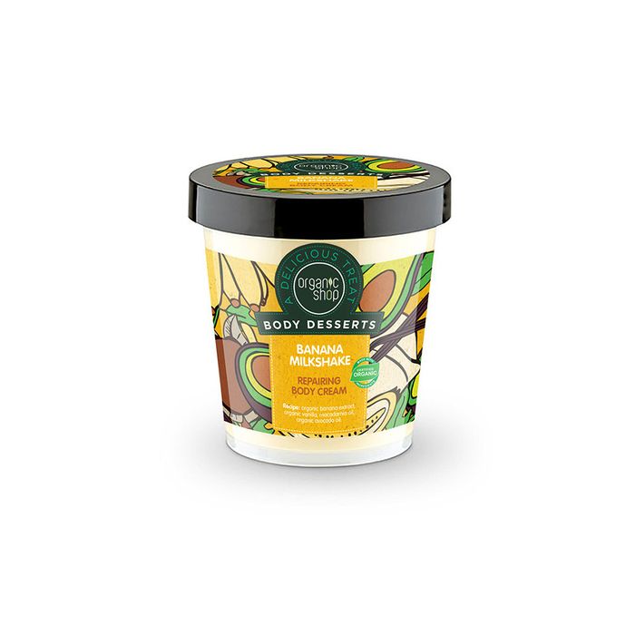 ORGANIC SHOP KREM D/CIALA BANAN 450ML main product photo