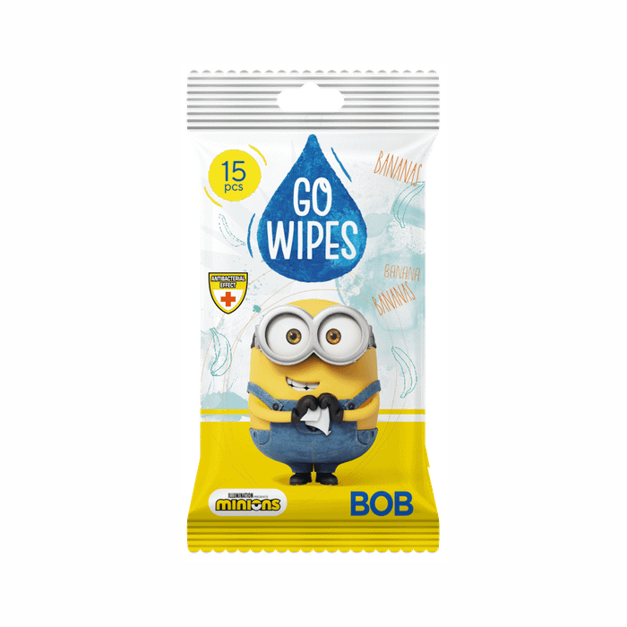 MINIONS CHUSTECZKI NAWILŻANE 15 SZT. main product photo