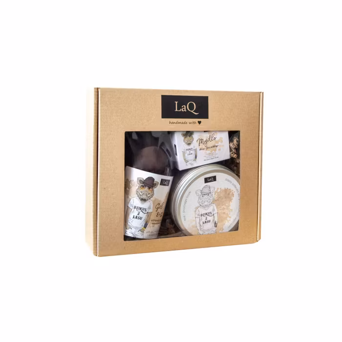 Laq Dzikus z Lasu Zestaw Prezentowy Dla Mężczyzn Mały Żel Pod Prysznic + Peeling + Mydełko 1 szt. main product photo