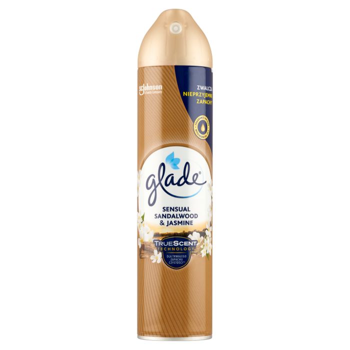 Glade Sensual Sandalwood & Jasmine Odświeżacz powietrza w aerozolu 300 ml main product photo