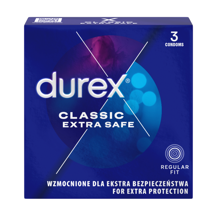 DUREX PREZERWAT.EXTRA SAFE 3SZT NEW main product photo