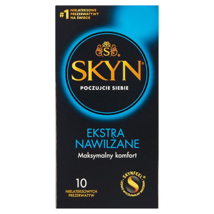 Skyn Nielateksowe prezerwatywy ekstra nawilżane 10 sztuk main product photo