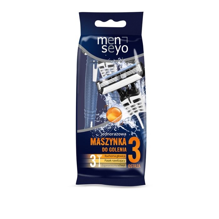 SEYO MEN JEDNORAZOWE MASZYNKI 3 OS/3SZT. main product photo