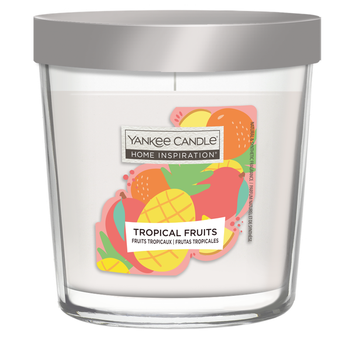 HI VALUE - świeca Yankee Candle średnia TROPICAL FRUITS  main product photo