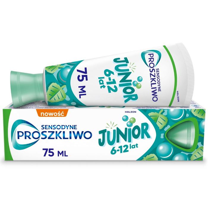 Sensodyne Proszkliwo Junior pasta do zębów dla dzieci 6-12 lat 75 ml main product photo