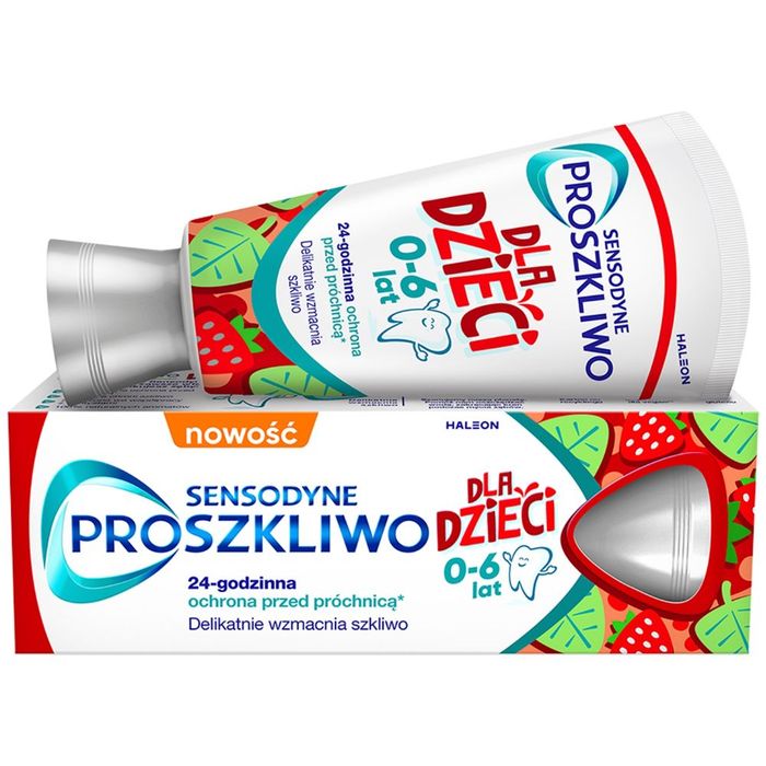 Sensodyne Proszkliwo pasta do zębów dla dzieci 0-6 lat 50 ml main product photo