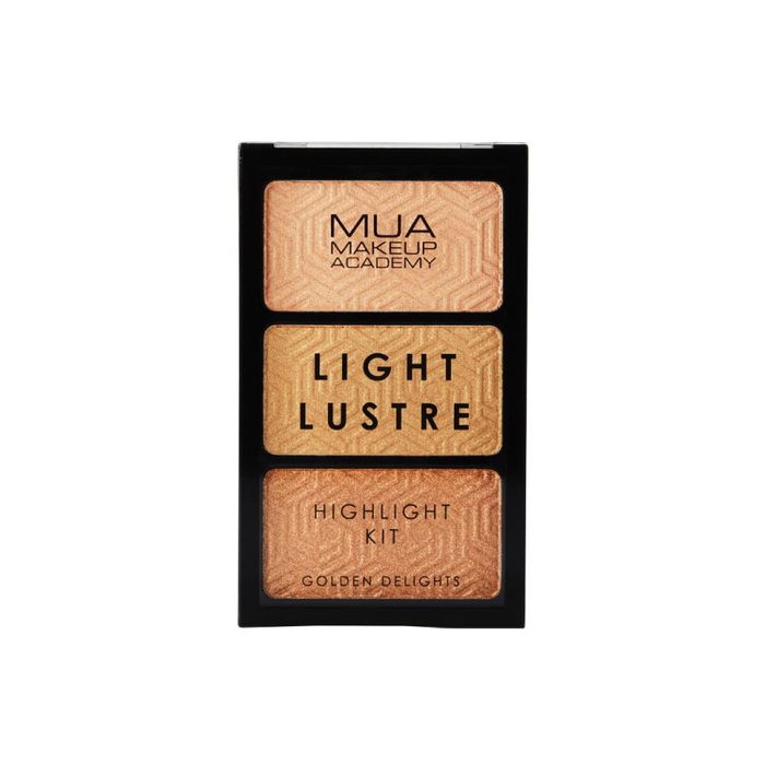 MUA MAKEUP ACADEMY LIGHT LUSTRE 3 ROZŚW. GOLDEN DELIGHT main product photo