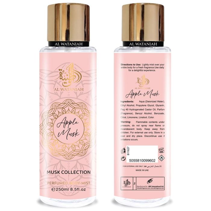 Al Wataniah Apple Musk mgiełka do ciała 250 ml main product photo