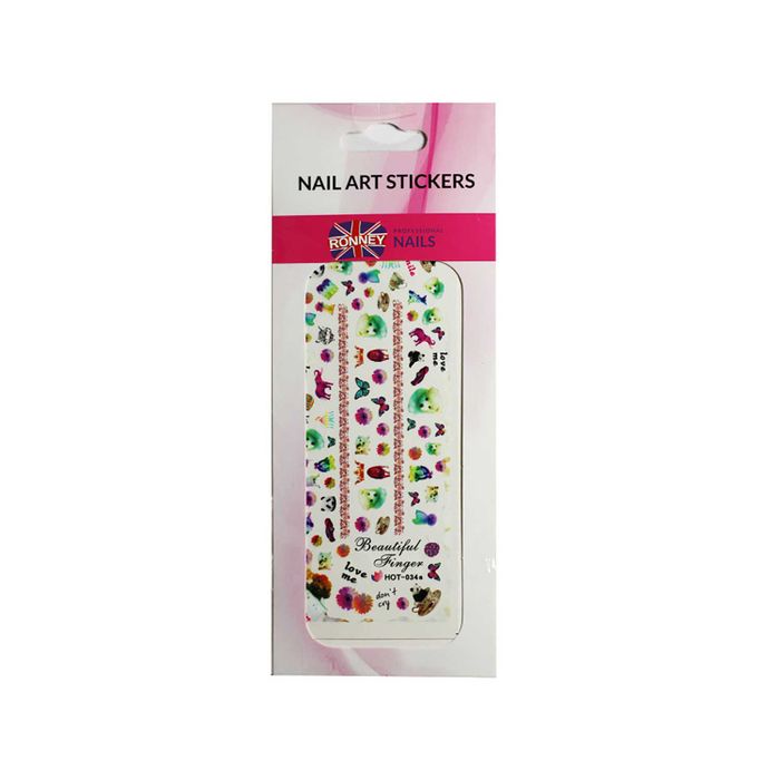 RONNEY PROF.NAIL ART NAKLEJKI WODNE 217 main product photo